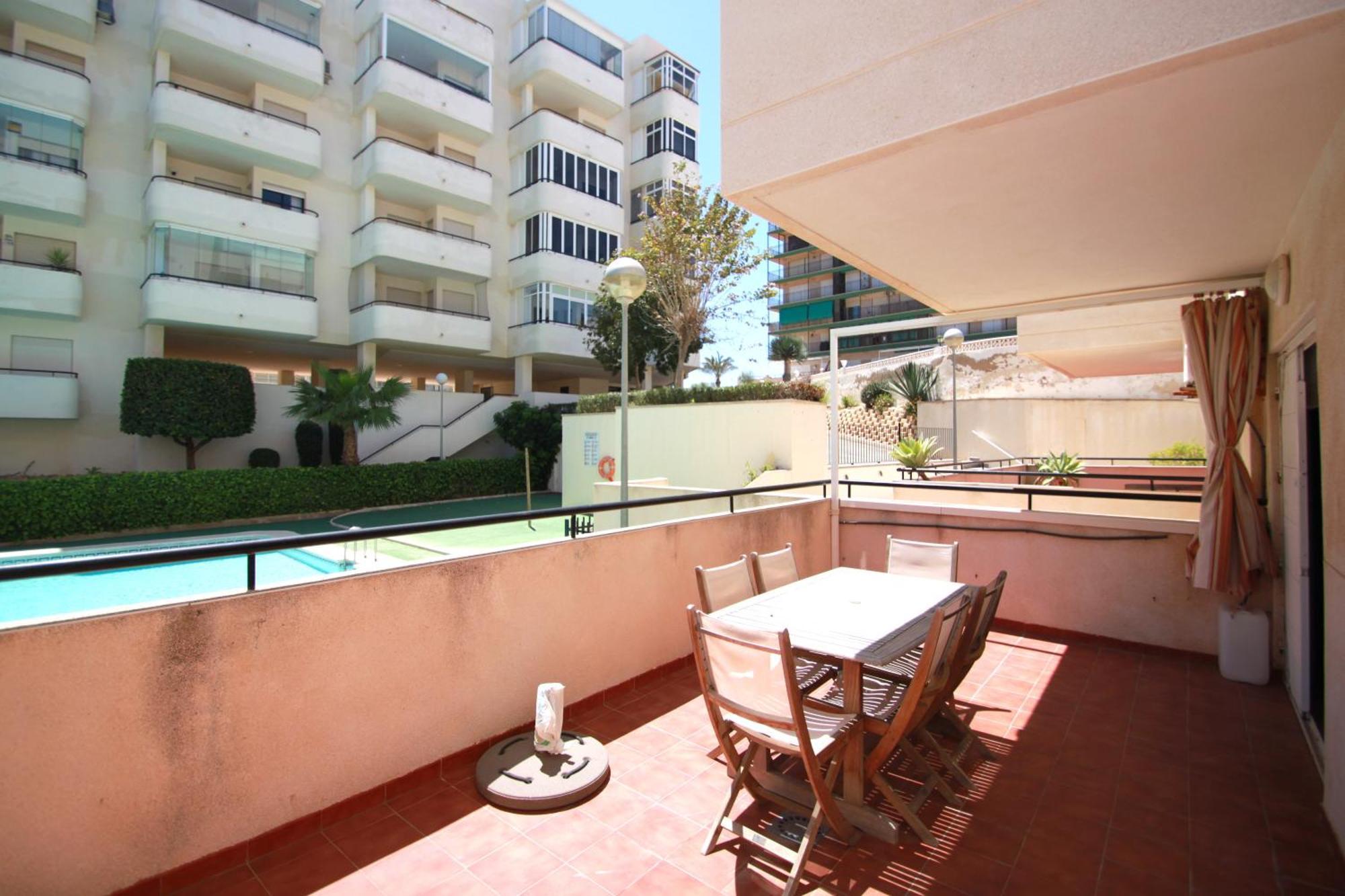 Apartamento Casaturis En Los Arenales Del Sol Ar102 Con Terraza Y Piscina 外观 照片