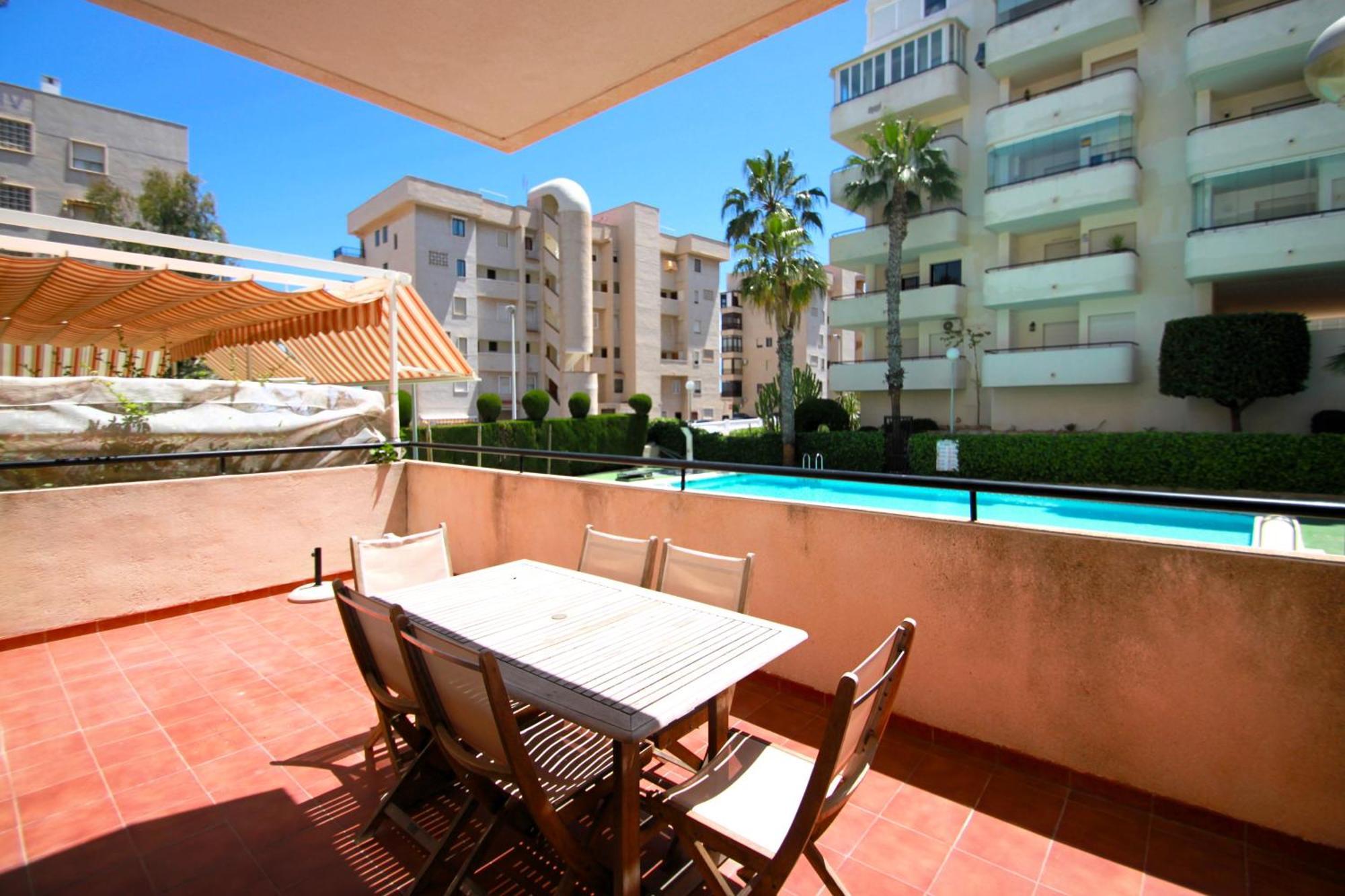 Apartamento Casaturis En Los Arenales Del Sol Ar102 Con Terraza Y Piscina 外观 照片