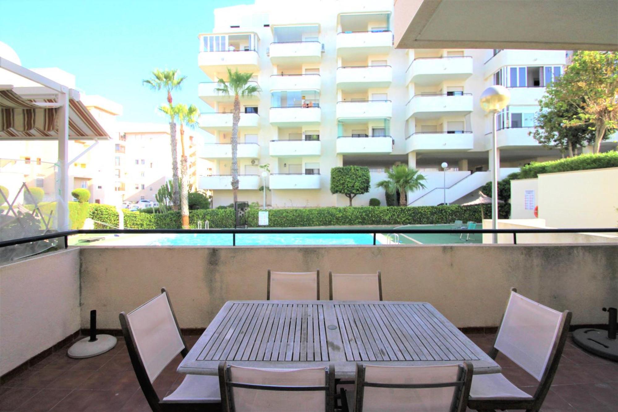 Apartamento Casaturis En Los Arenales Del Sol Ar102 Con Terraza Y Piscina 外观 照片
